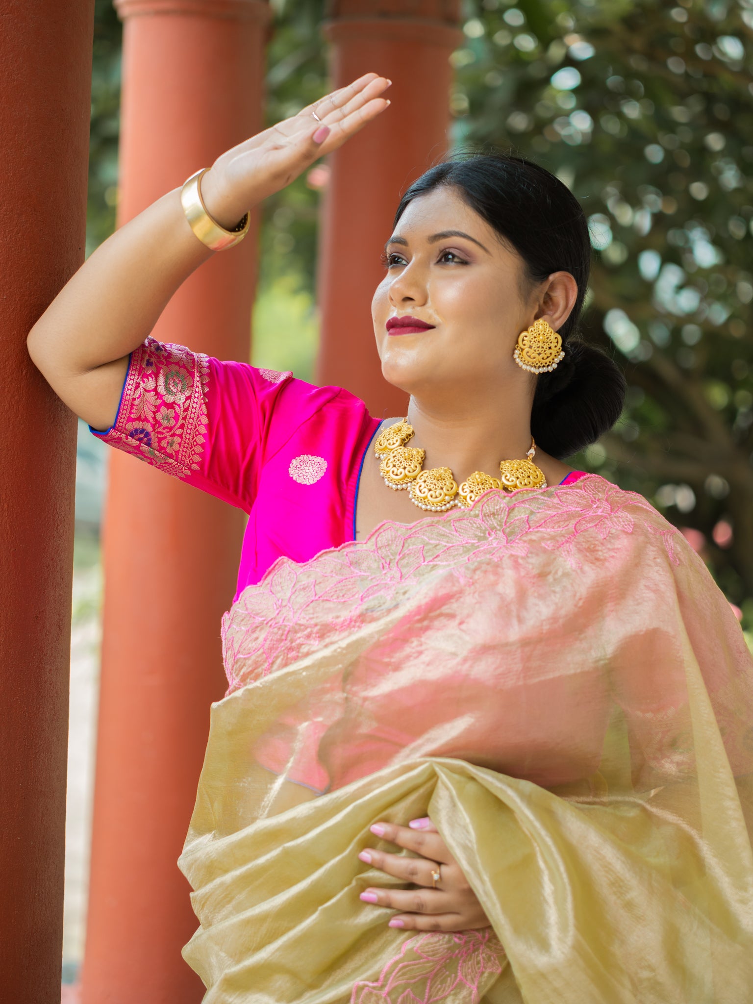 Tissue Saree