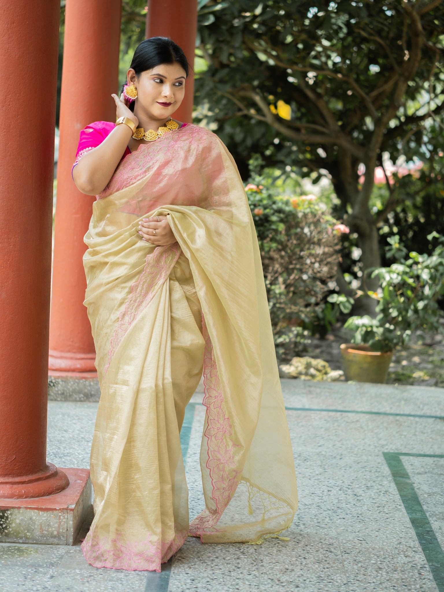 Tissue Saree