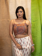 Kalamkari Sleeveless Blouse