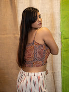 Kalamkari Sleeveless Blouse