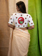 Embroidery Strawberry Blouse