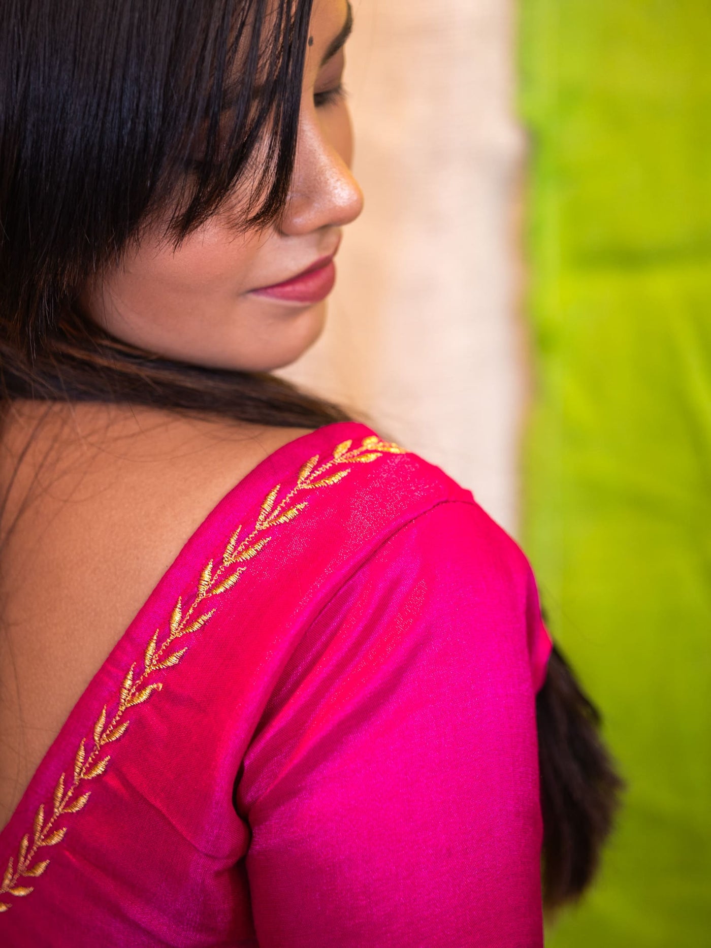 Readymade Silk Saree Blouse