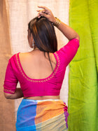 Readymade Silk Saree Blouse