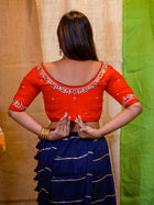 Embroidered Saree Blouse - Uttariya