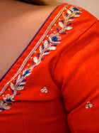 Embroidered Saree Blouse - Uttariya