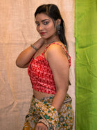 Bralette Crop-Top Blouse