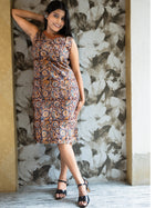 Prismatic Patchwork Muse Cotton dress