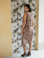 Prismatic Patchwork Muse Cotton dress