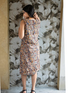 Prismatic Patchwork Muse Cotton dress
