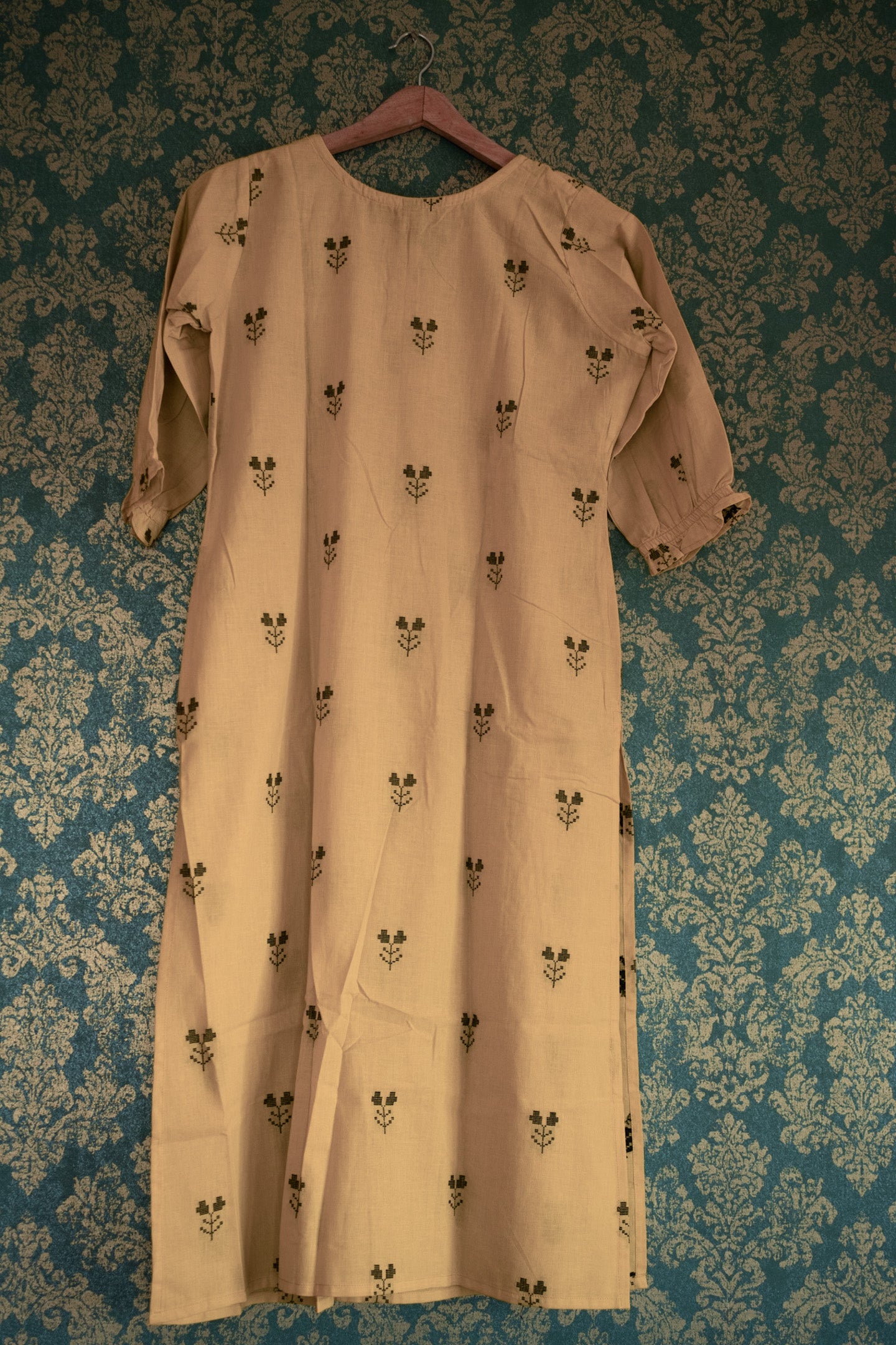 Jamdani halfi  kurta
