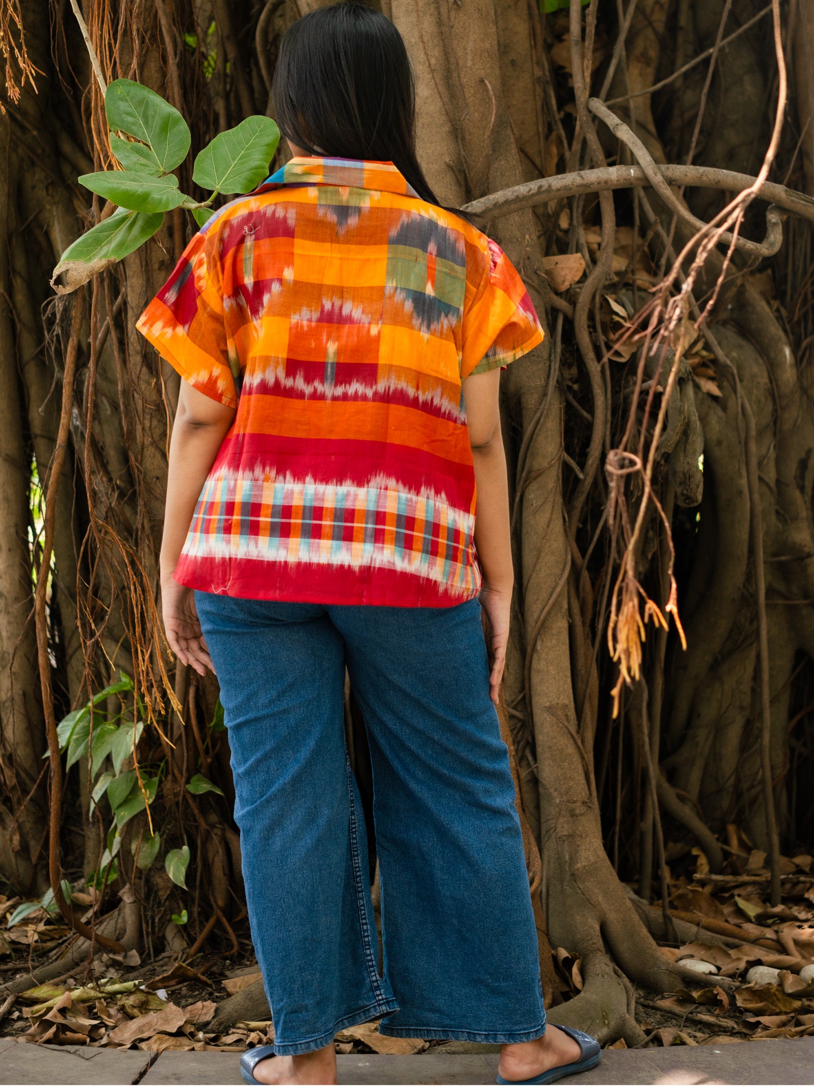 Multi color printed shirt