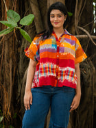 Multi color printed shirt
