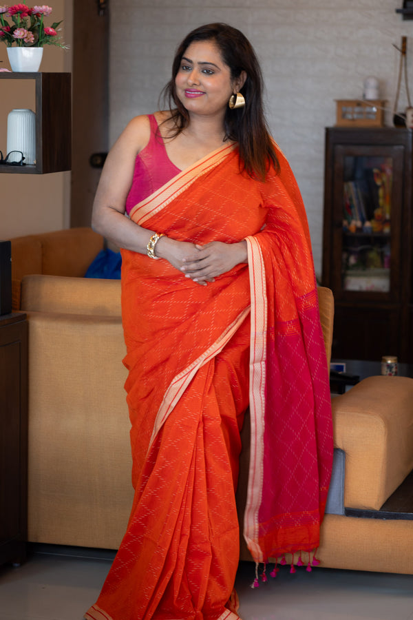 Bunon Saree - Uttariya