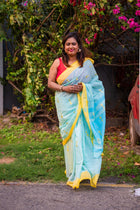 Trishul Saree - Uttariya