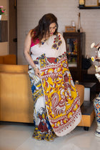 Mukti Kalamkari Saree - Uttariya
