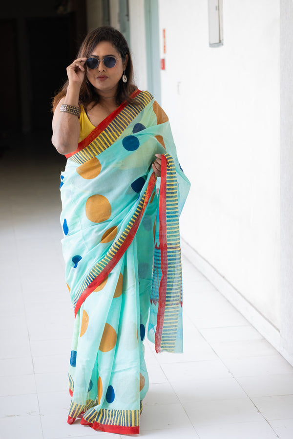 Loli Handwoven Cotton Saree