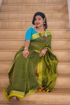 badhini Linen Saree