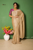 Shine starly saree - Uttariya