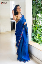 Splendor Zardosi Silk Saree - Uttariya
