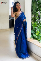 Splendor Zardosi Silk Saree - Uttariya