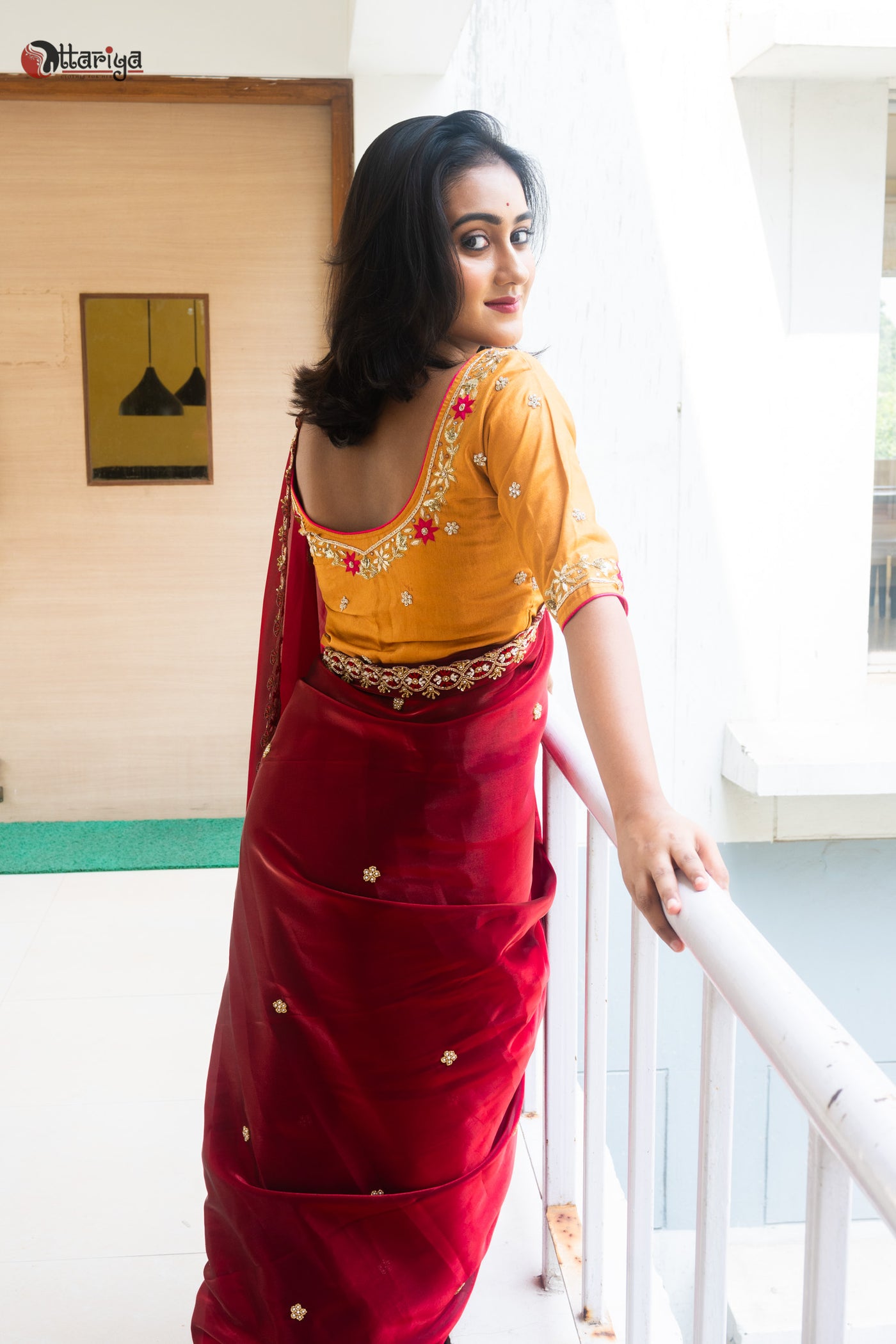 Royal Radiance Zardosi Blouse - Uttariya