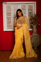 Eternal Elegance Zardosi Designer Saree - Uttariya