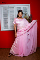 Luxury Radiance Zardosi Saree - Uttariya