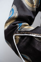 Iron Black Black Designer Modal Silk Kurta
