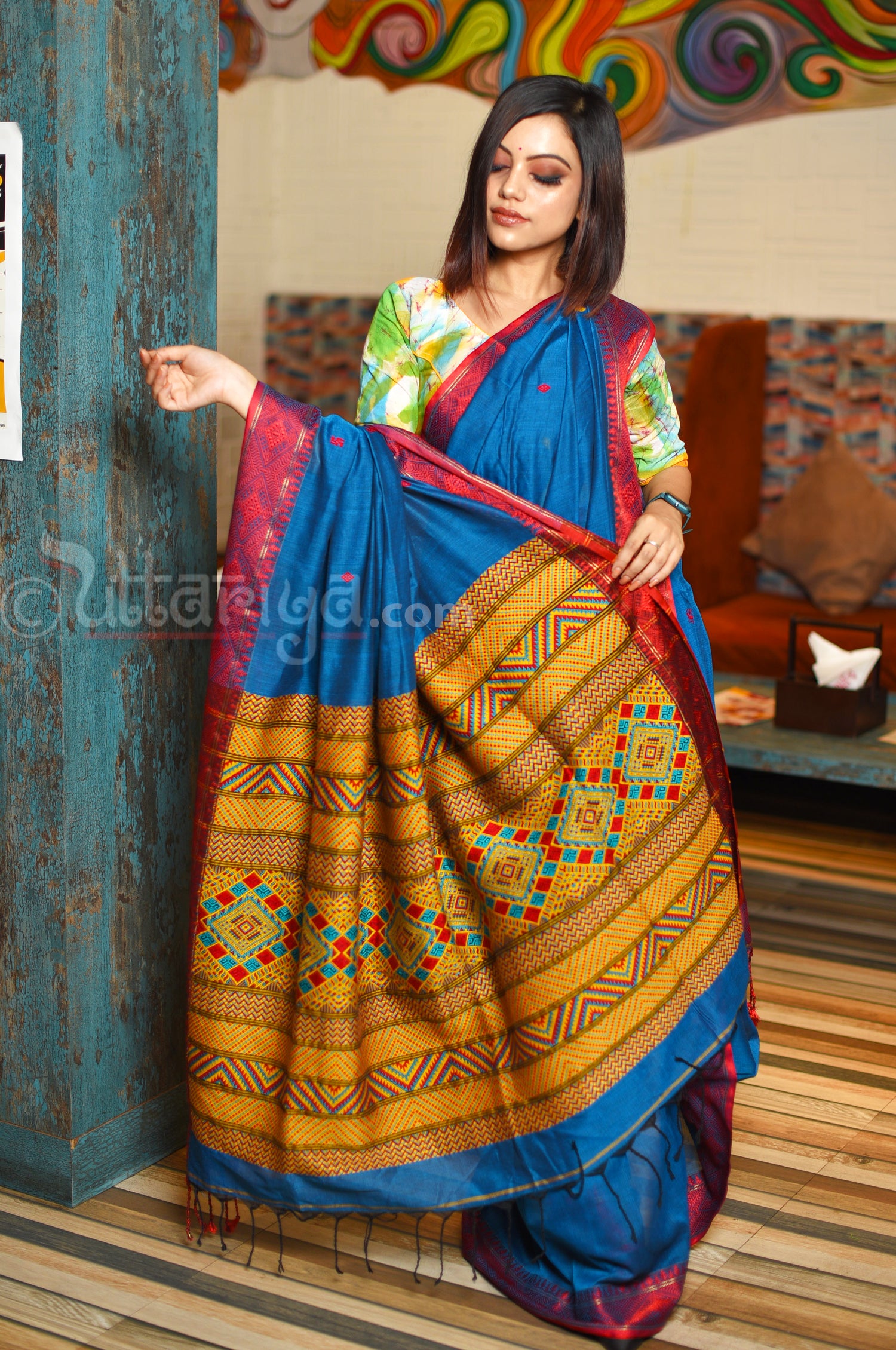 Tute Swapner Dongria Saree