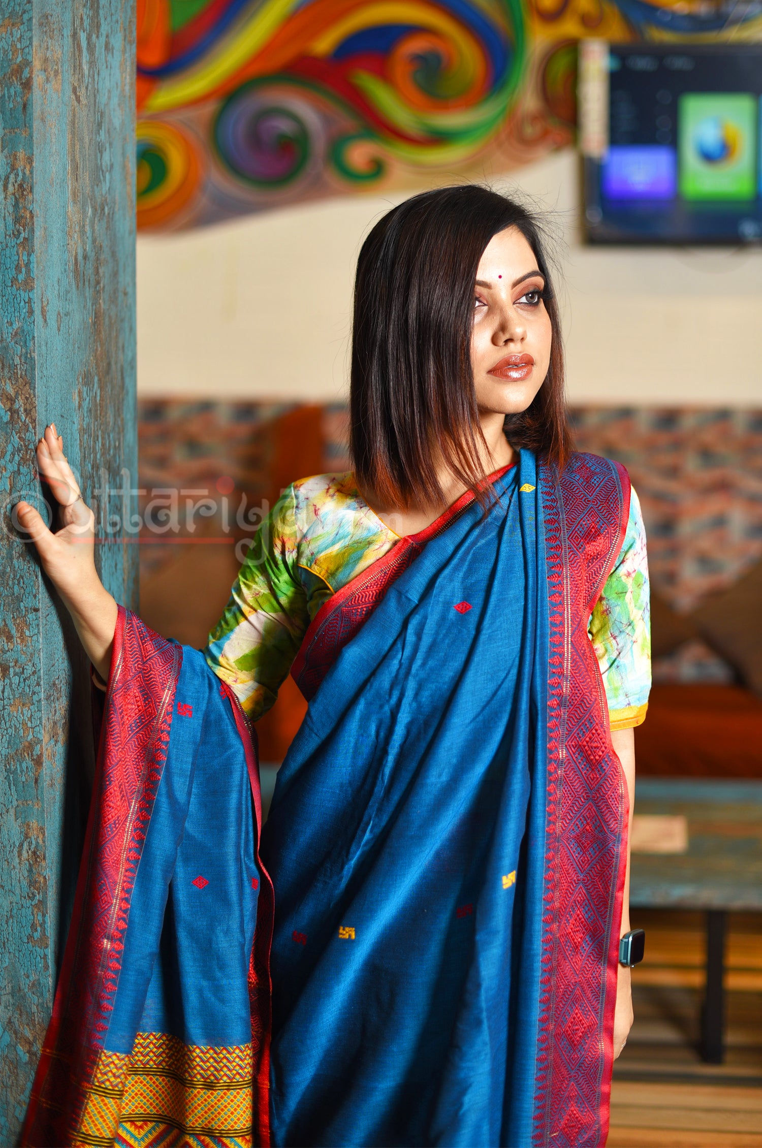 Tute Swapner Dongria Saree