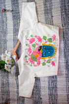 Madhura’s hand painted blouse