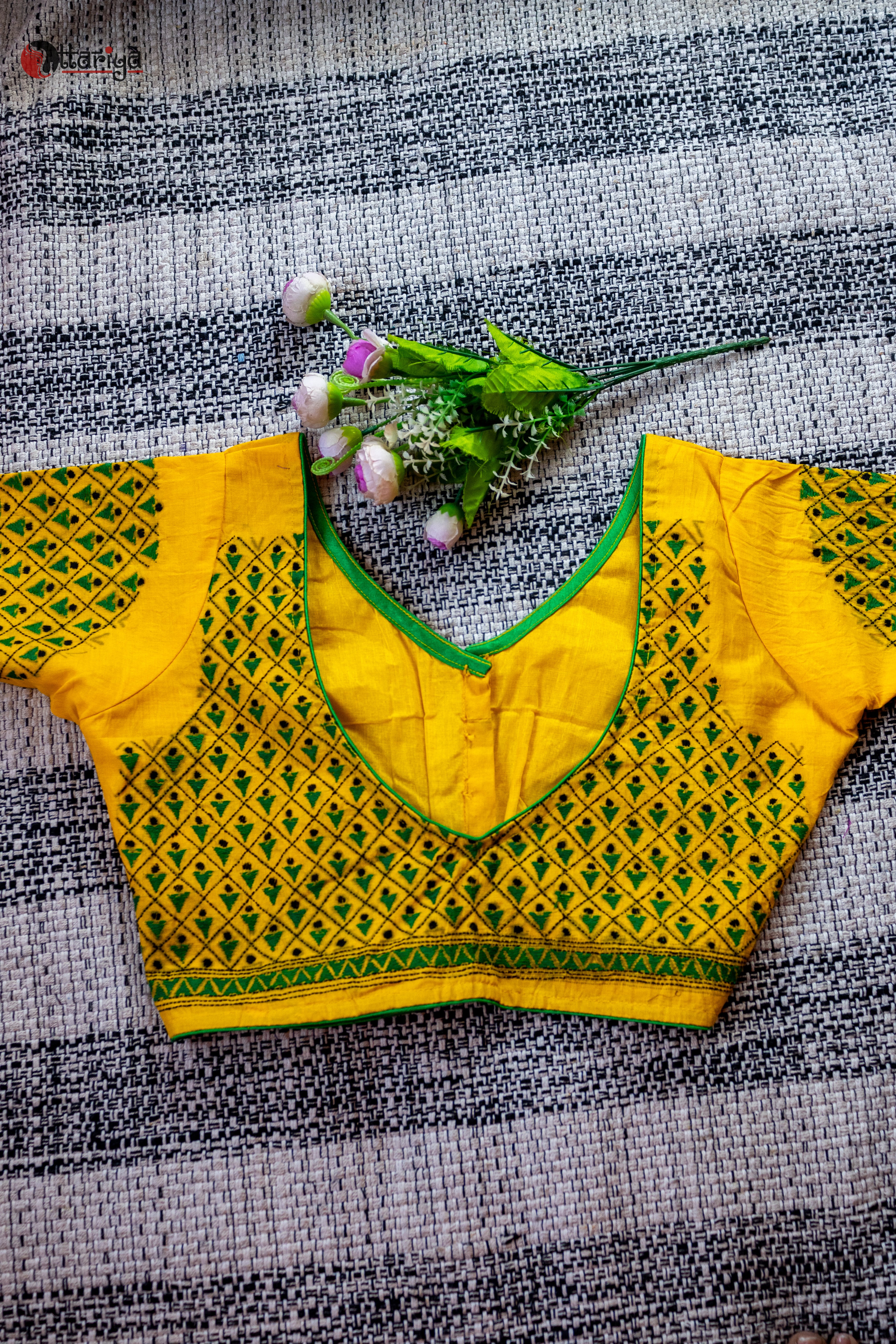 Sisir Kantha blouse