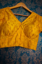 Yellow blouse - Uttariya
