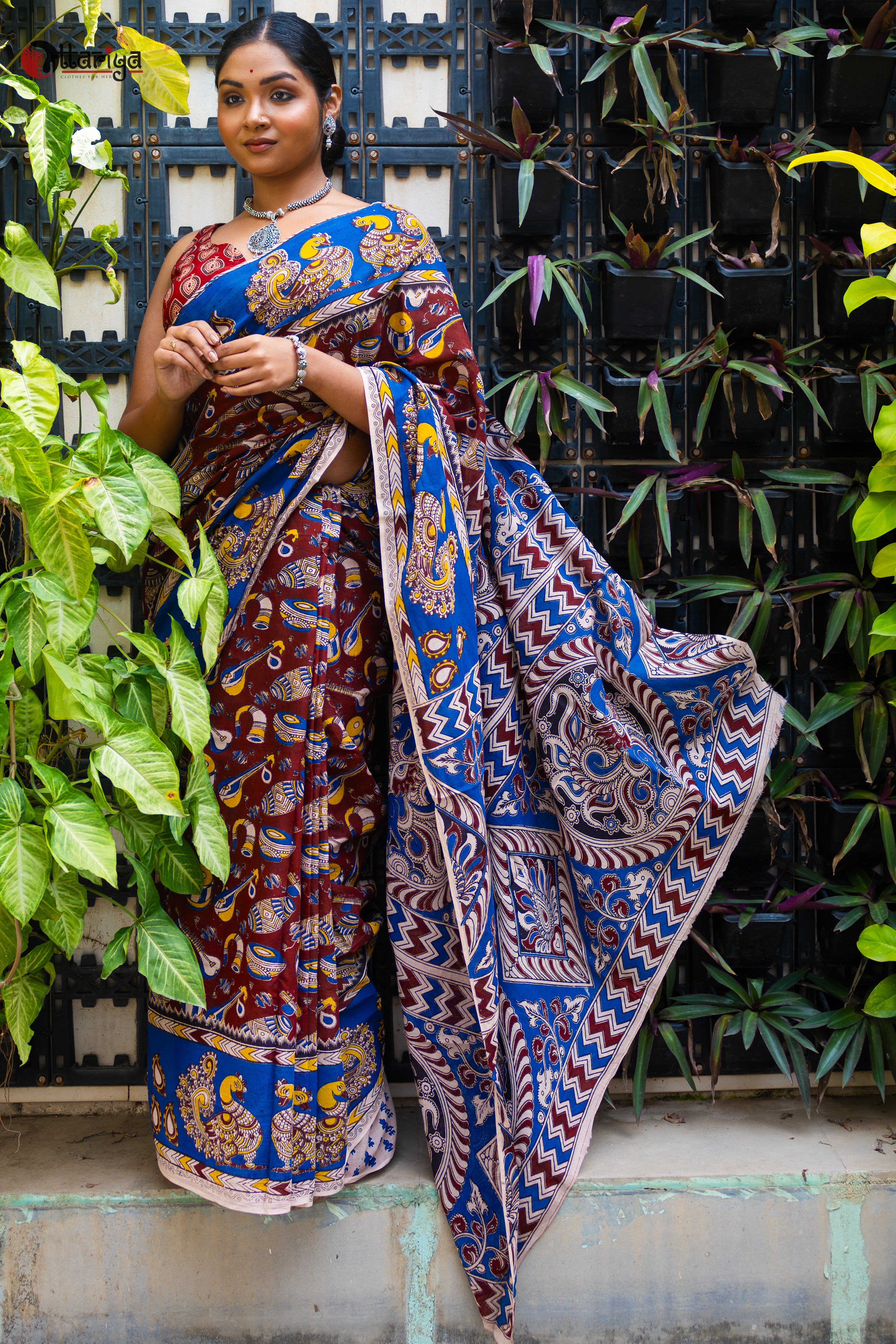 Setari kalamkari saree