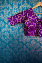 Berry Banarasi blouse - Uttariya