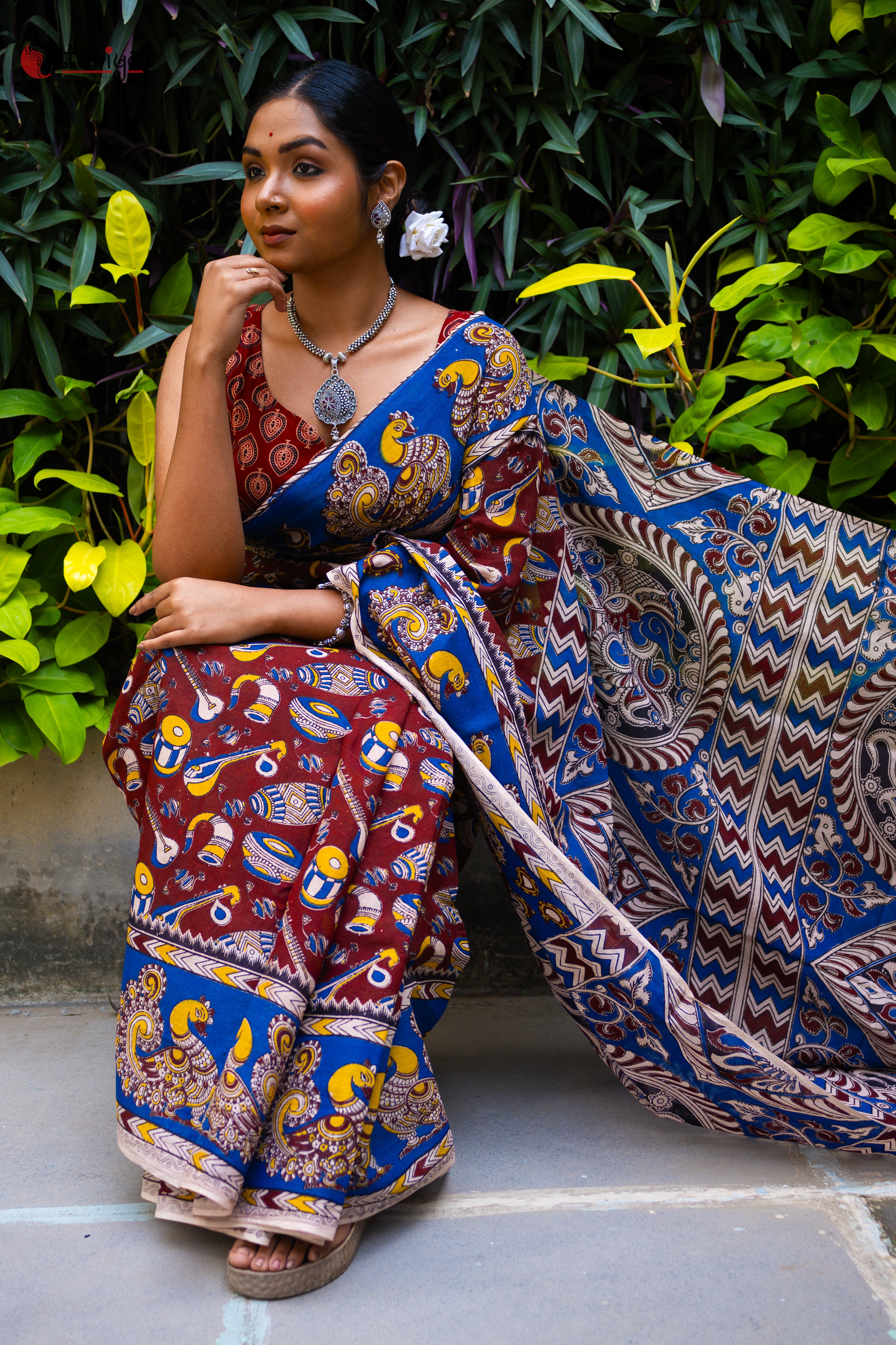 Setari kalamkari saree