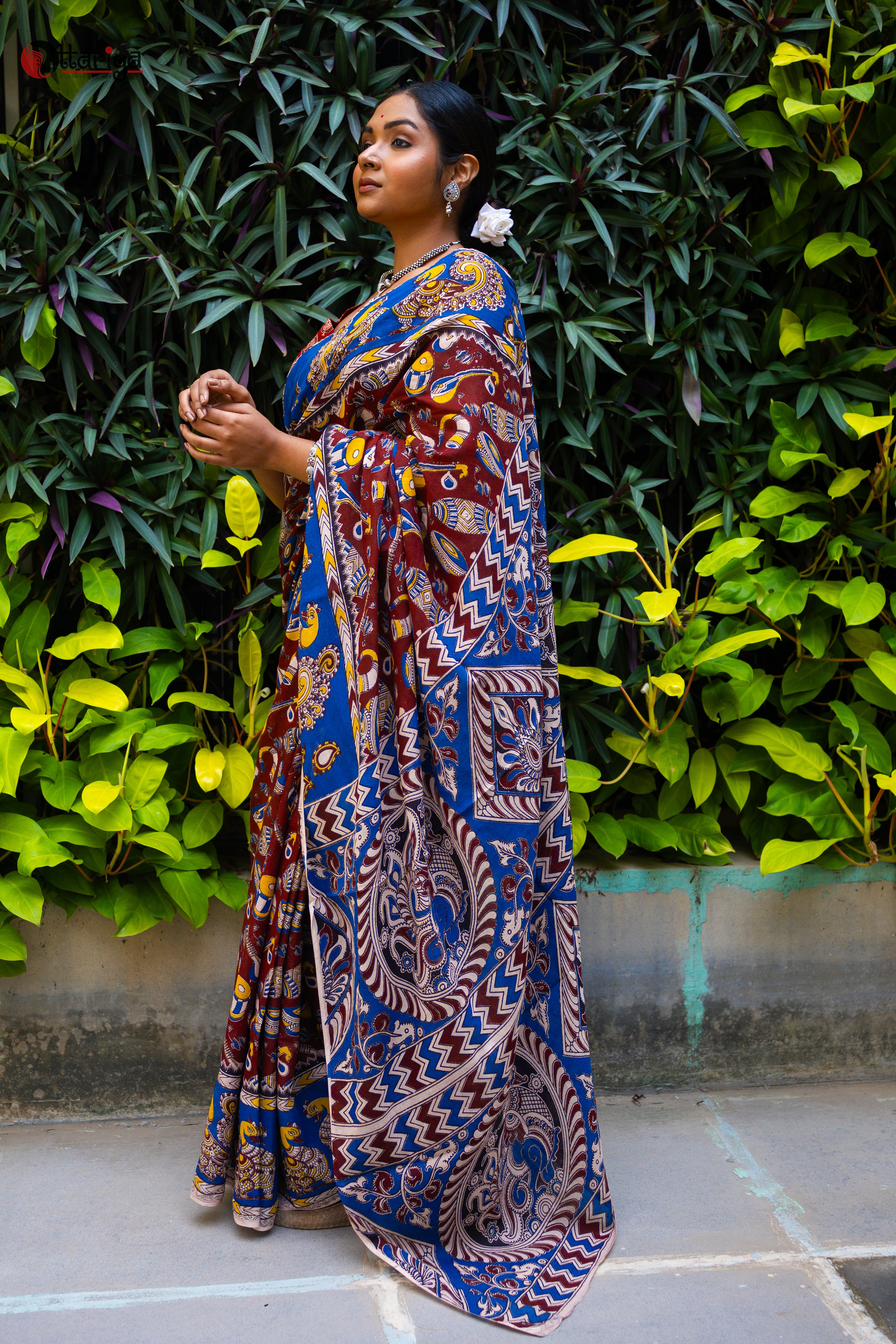 Setari kalamkari saree