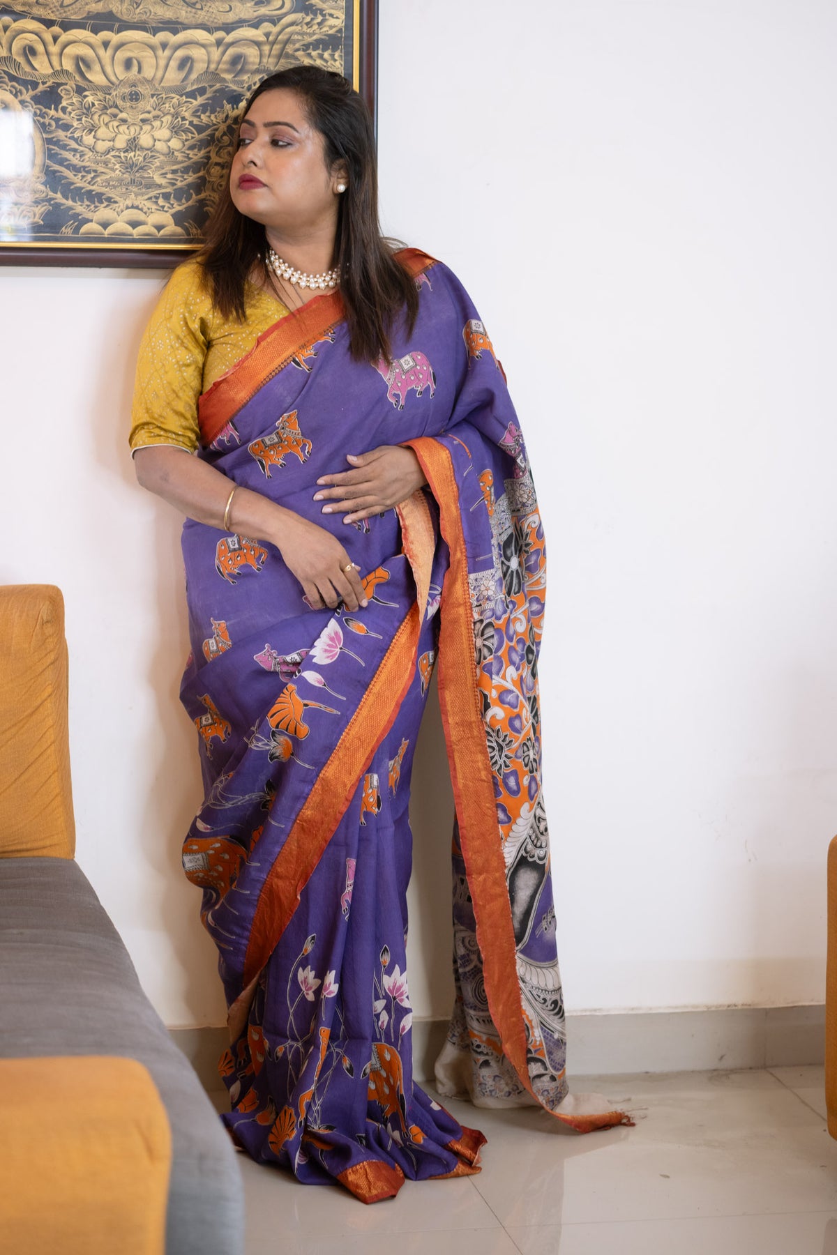 Regal Weaves Silk Saree - Uttariya