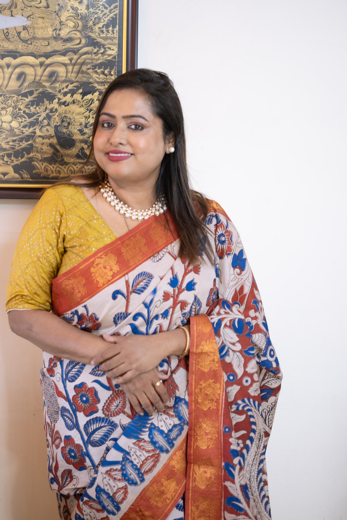 Silk Saree moha - Uttariya