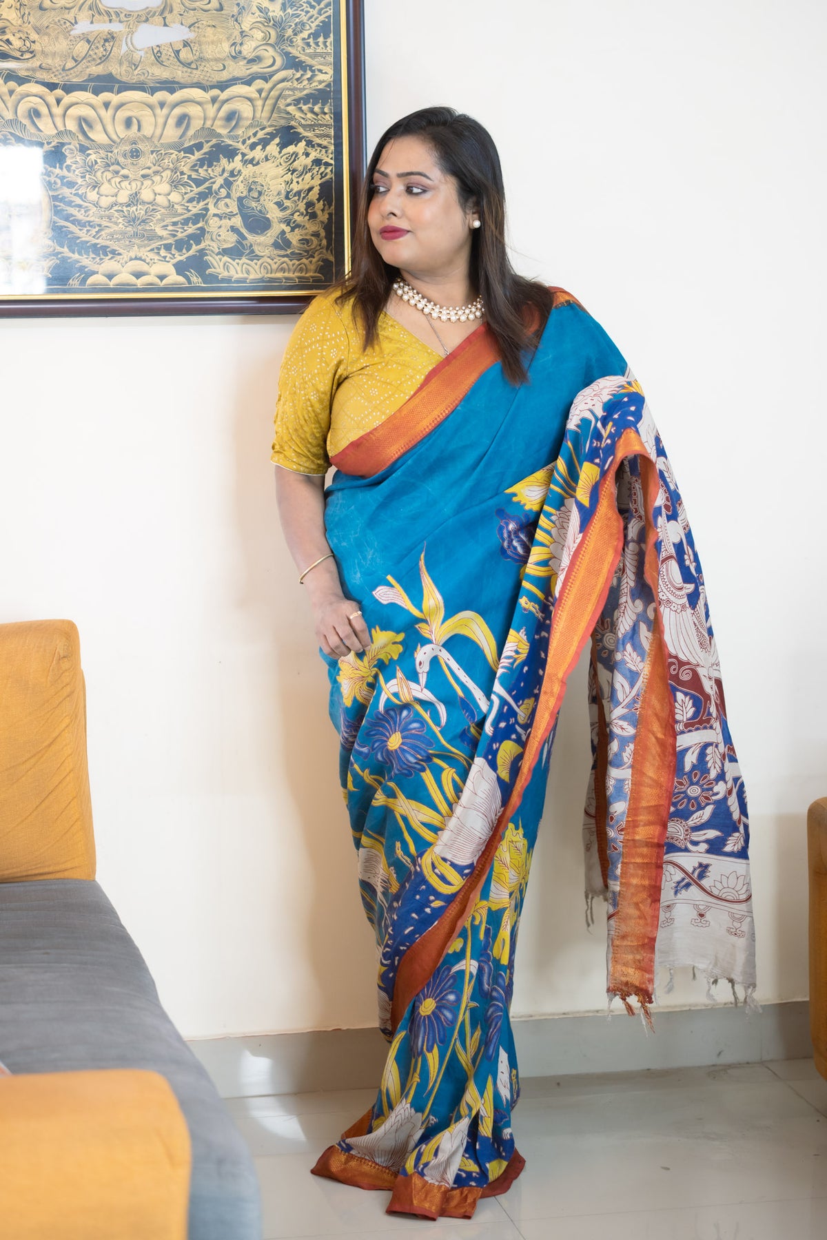 Silk Saree - Uttariya