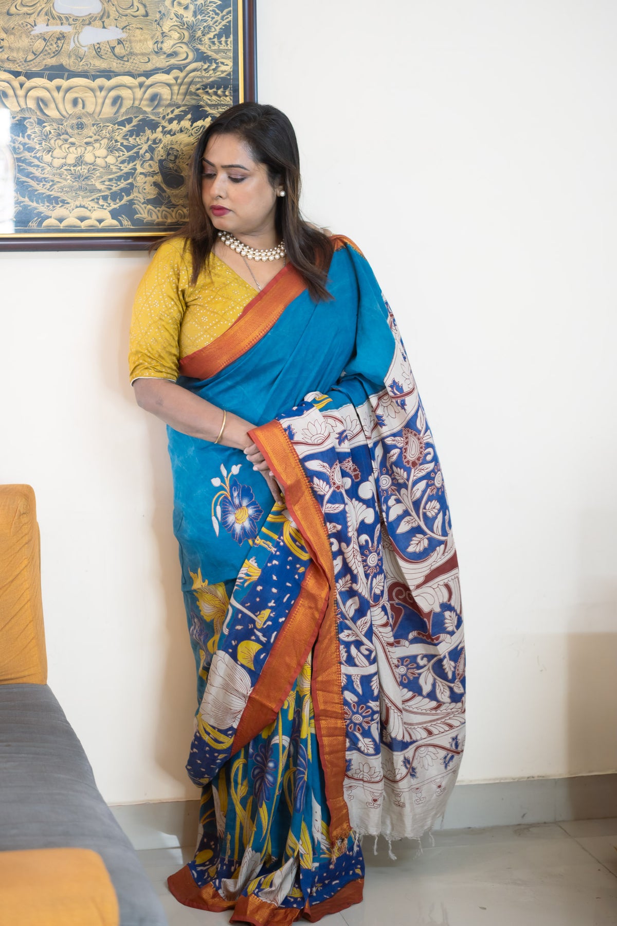 Silk Saree - Uttariya