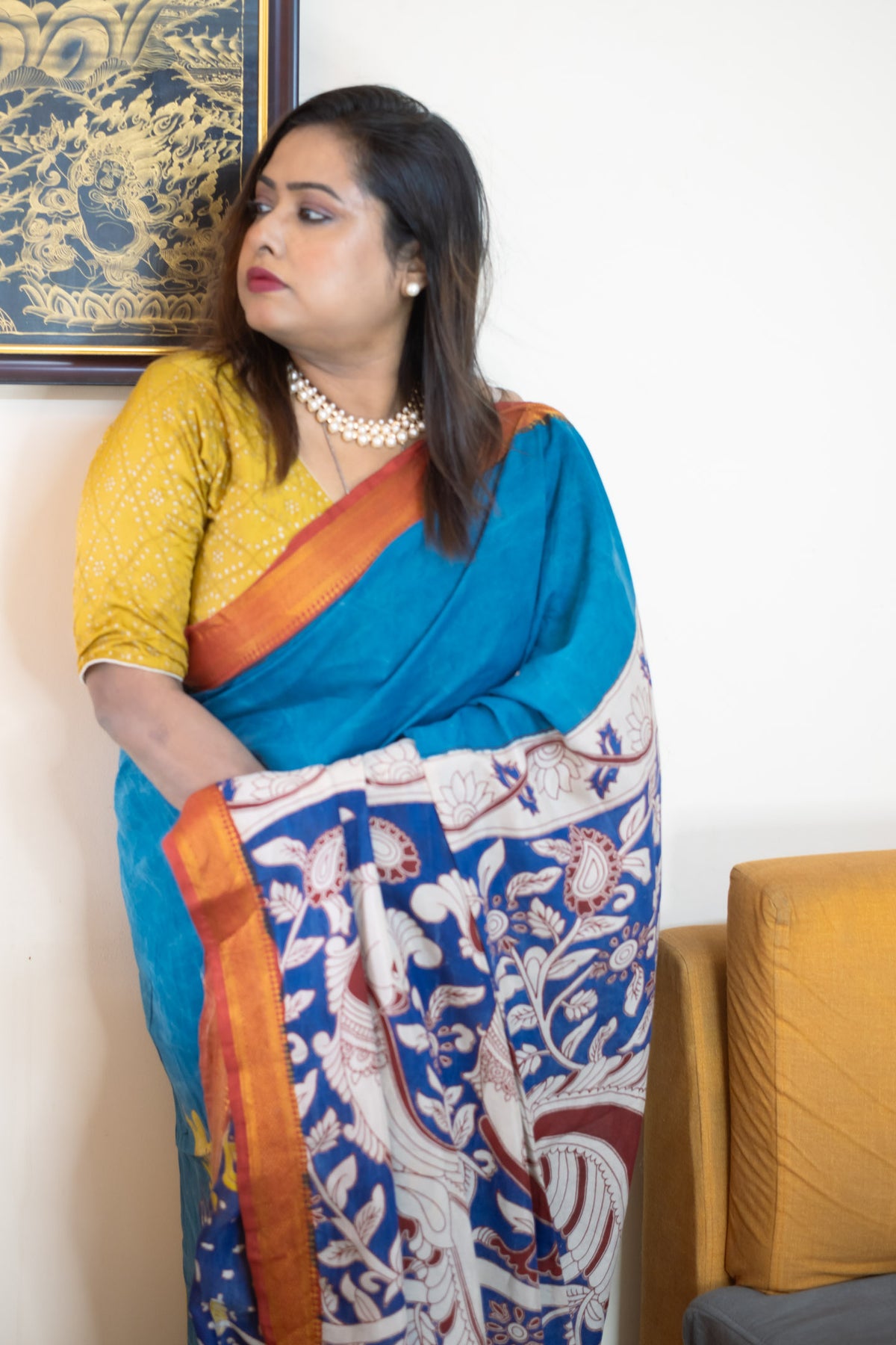 Silk Saree - Uttariya