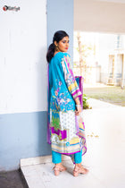 Pashmina Elegance Cotton Suit - Uttariya