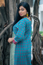 Morpankh — Handwoven Gamcha Cotton Dress - Uttariya