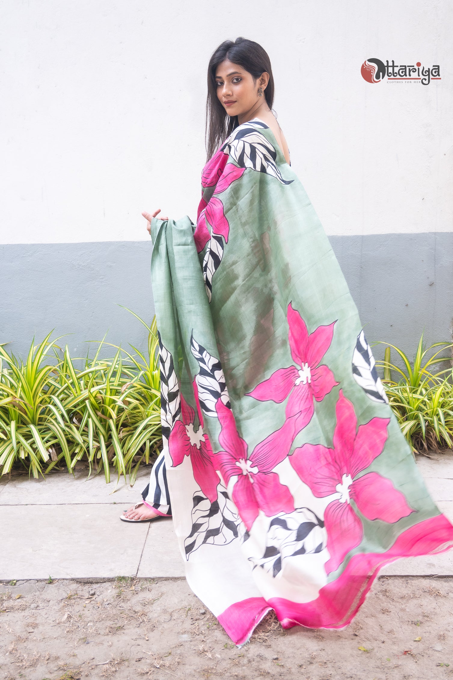 Allure Luxury Tasar Silk Saree