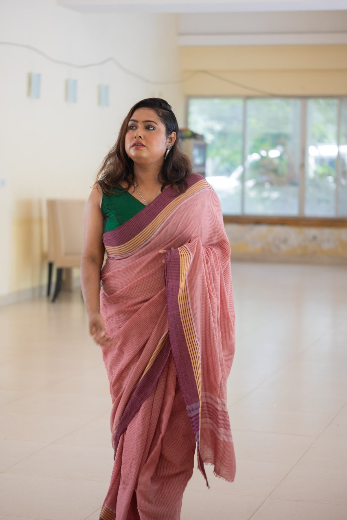 Mahima gamcha Saree