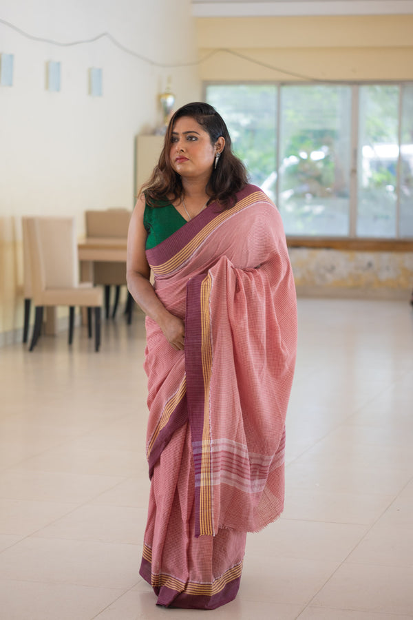Mahima gamcha Saree