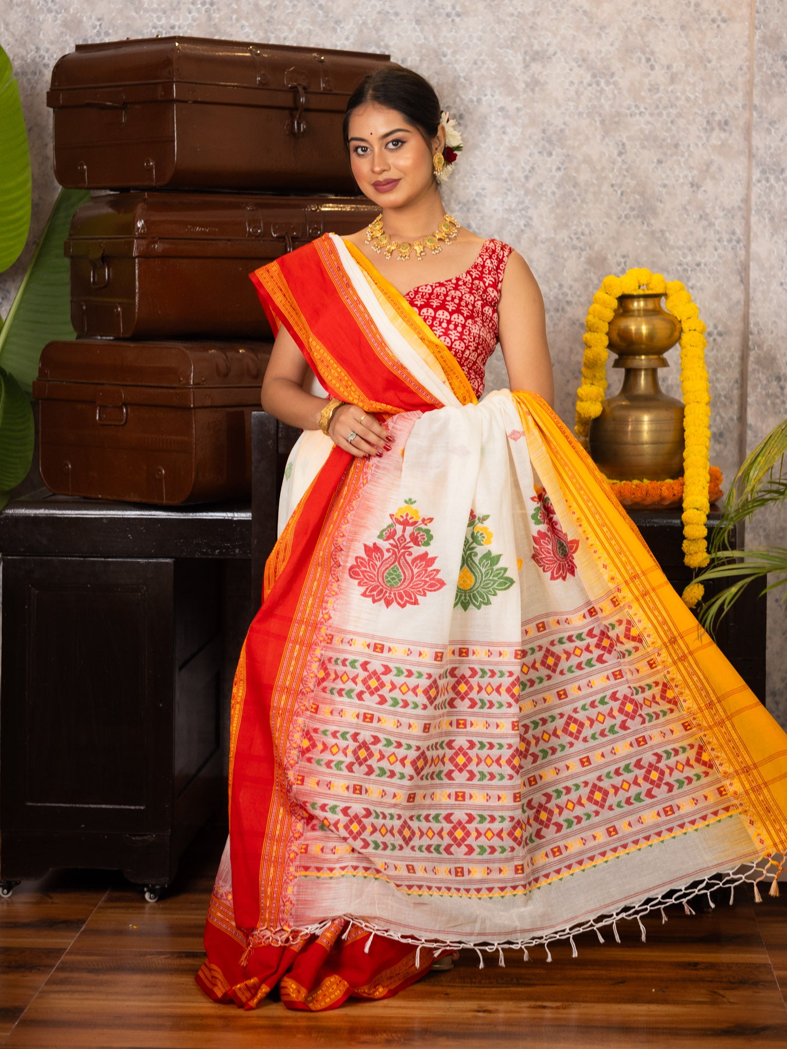 Shubhra Sundari – Bengal Handloom Saree