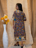 Kalamkari Spectrum Handwork Cotton Dress