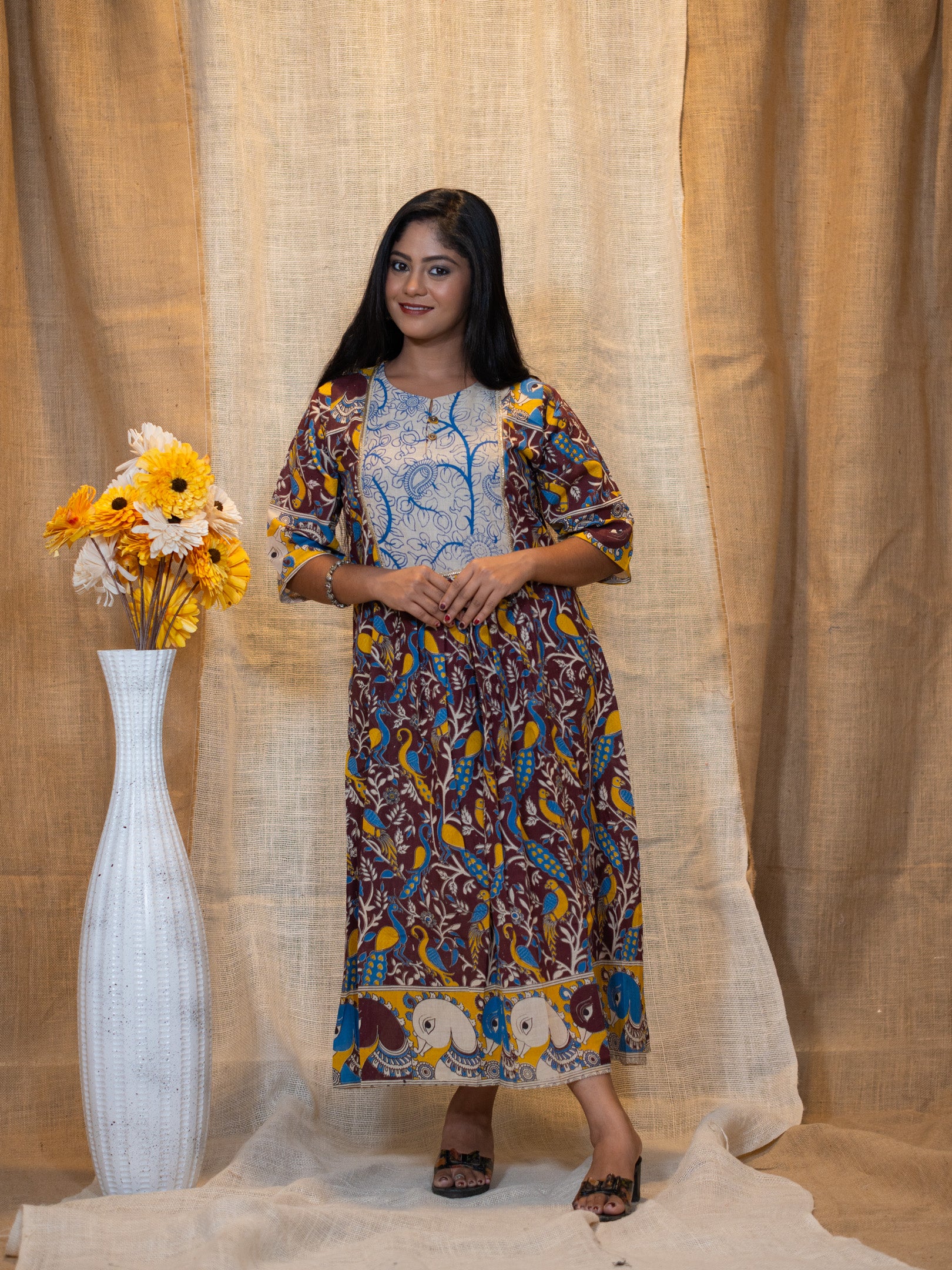 Hand crafted designer Dress